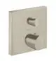 AXOR-HG-AXOR-Starck-Organic-Thermostat-Unterputz-mit-Ab-und-Umstellventil-Brushed-Nickel-12716820 gallery number 1